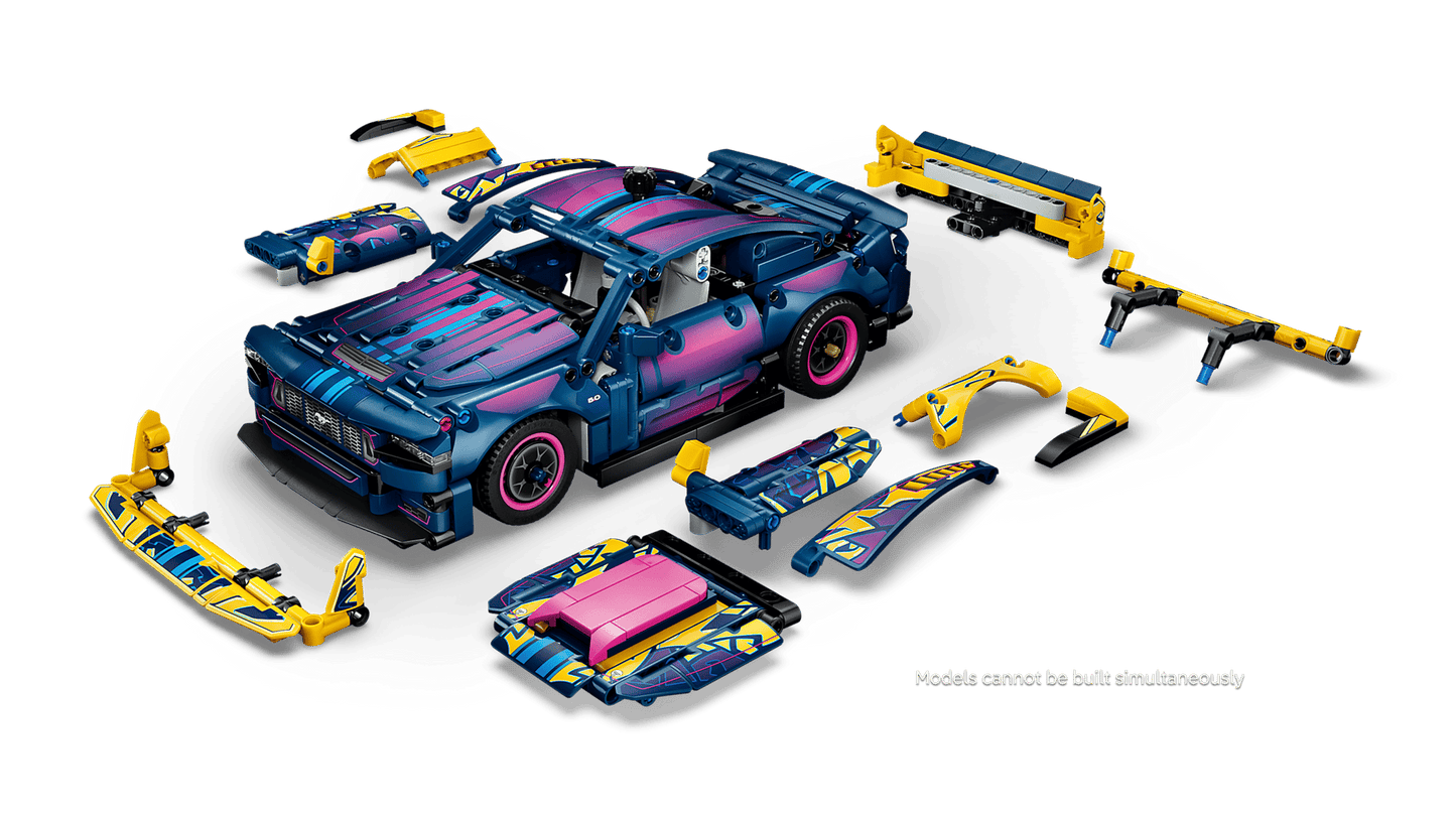 DISPONIBILE DA AGOSTO 2026 - 42236 LEGO Technic - Auto Ford Mustang GT Custom Garage