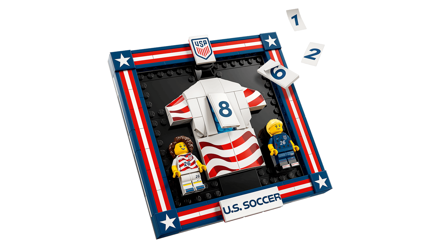 43033 ESCLUSIVA LEGO Editions - Maglia della squadra nazionale di calcio USA 2026
