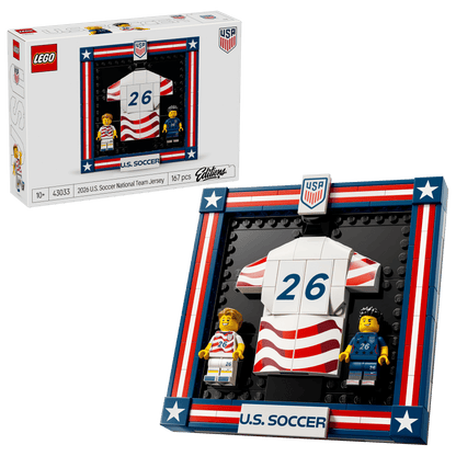 43033 ESCLUSIVA LEGO Editions - Maglia della squadra nazionale di calcio USA 2026