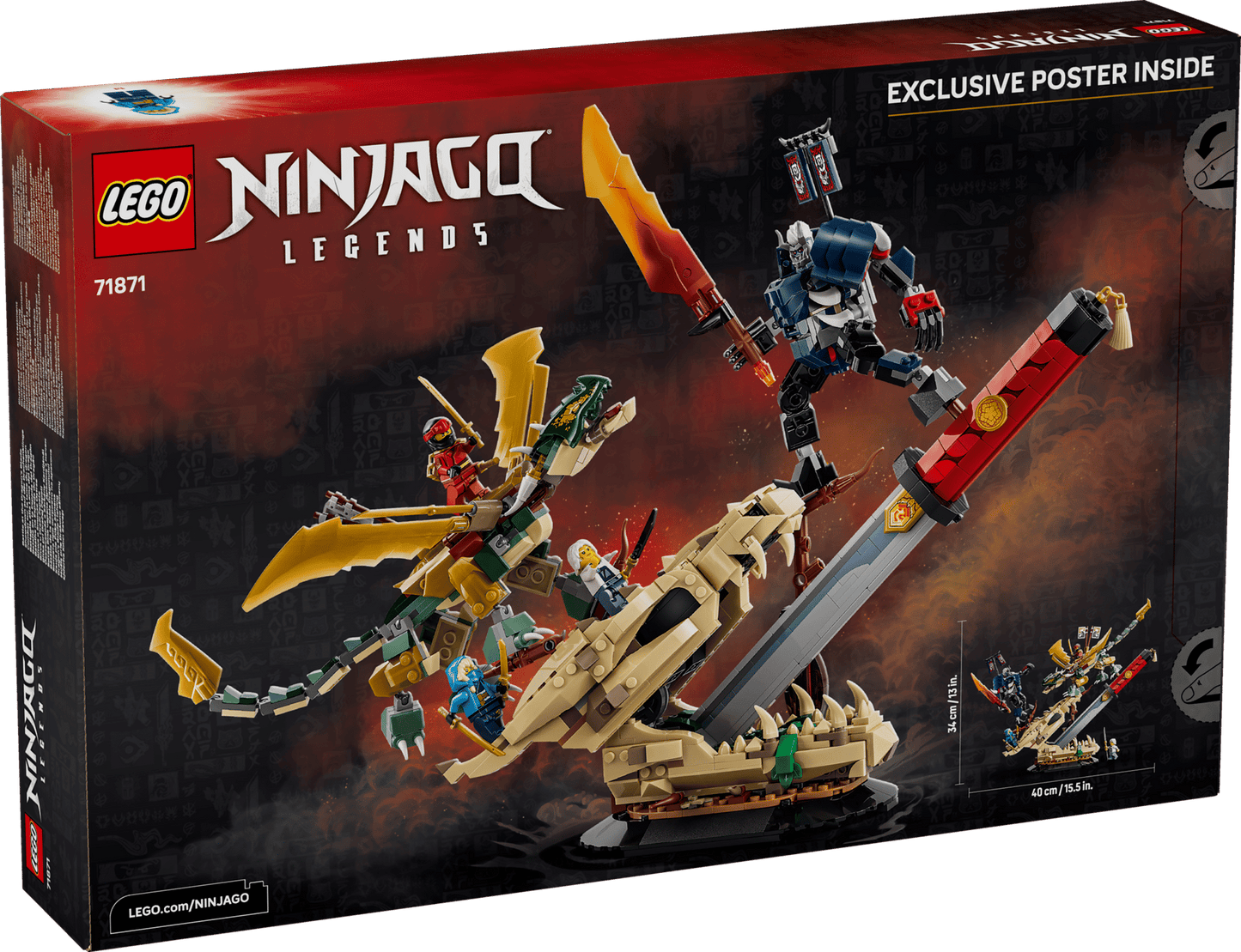 DISPONIBILE DA GIUGNO 2026 - 71871 LEGO Ninjago - Battaglia alla Lama del Drago