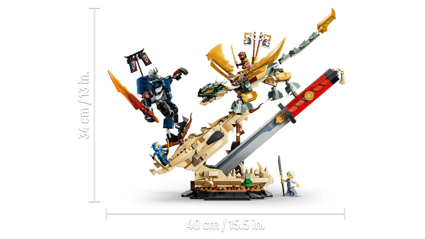 DISPONIBILE DA GIUGNO 2026 - 71871 LEGO Ninjago - Battaglia alla Lama del Drago