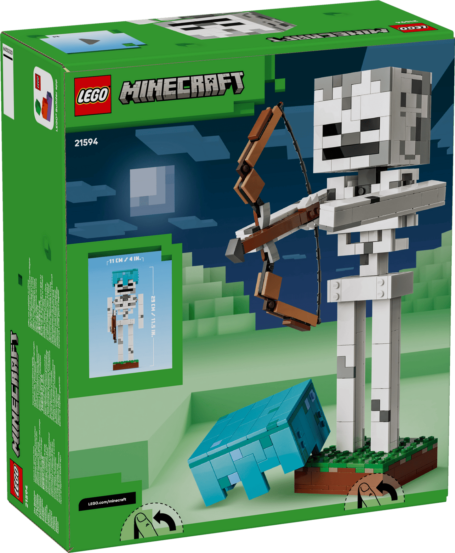 DISPONIBILE DA GIUGNO 2026 - 21594 LEGO Minecraft - Lo Scheletro