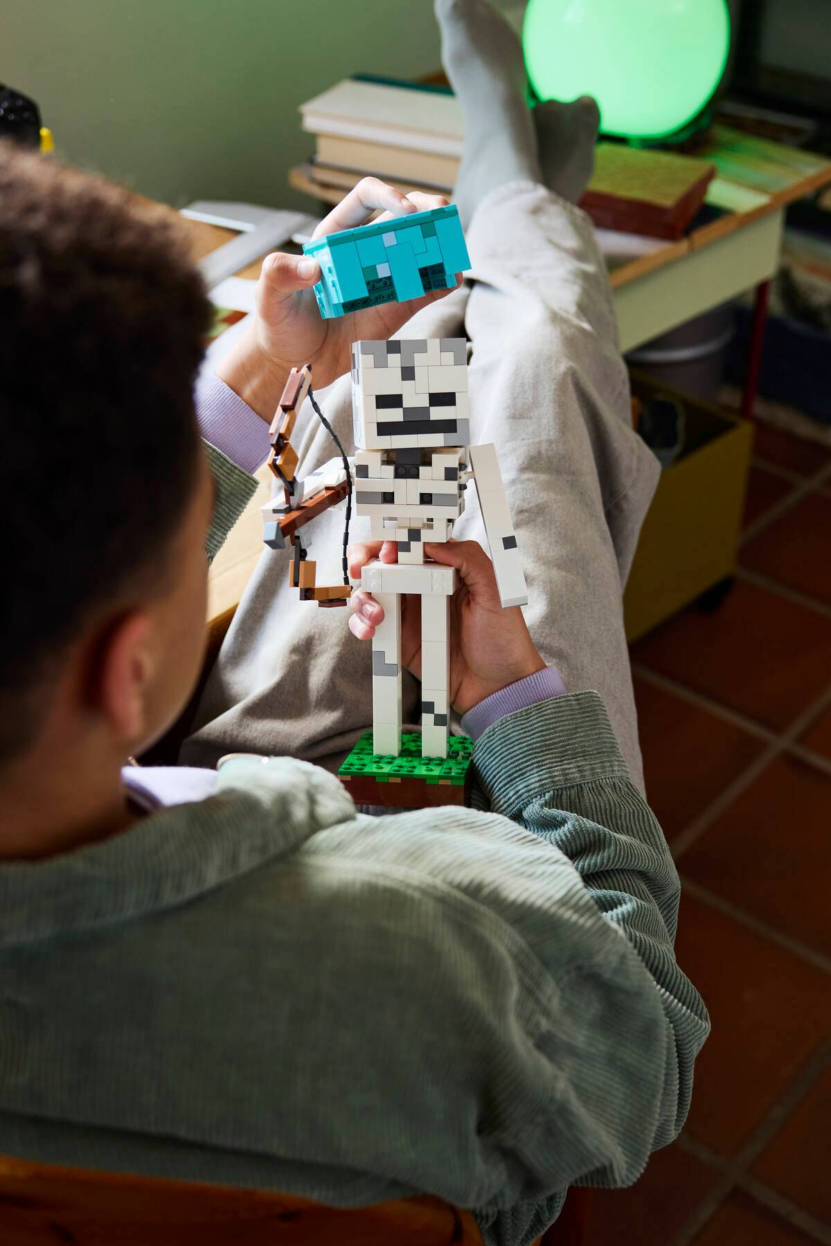 DISPONIBILE DA GIUGNO 2026 - 21594 LEGO Minecraft - Lo Scheletro