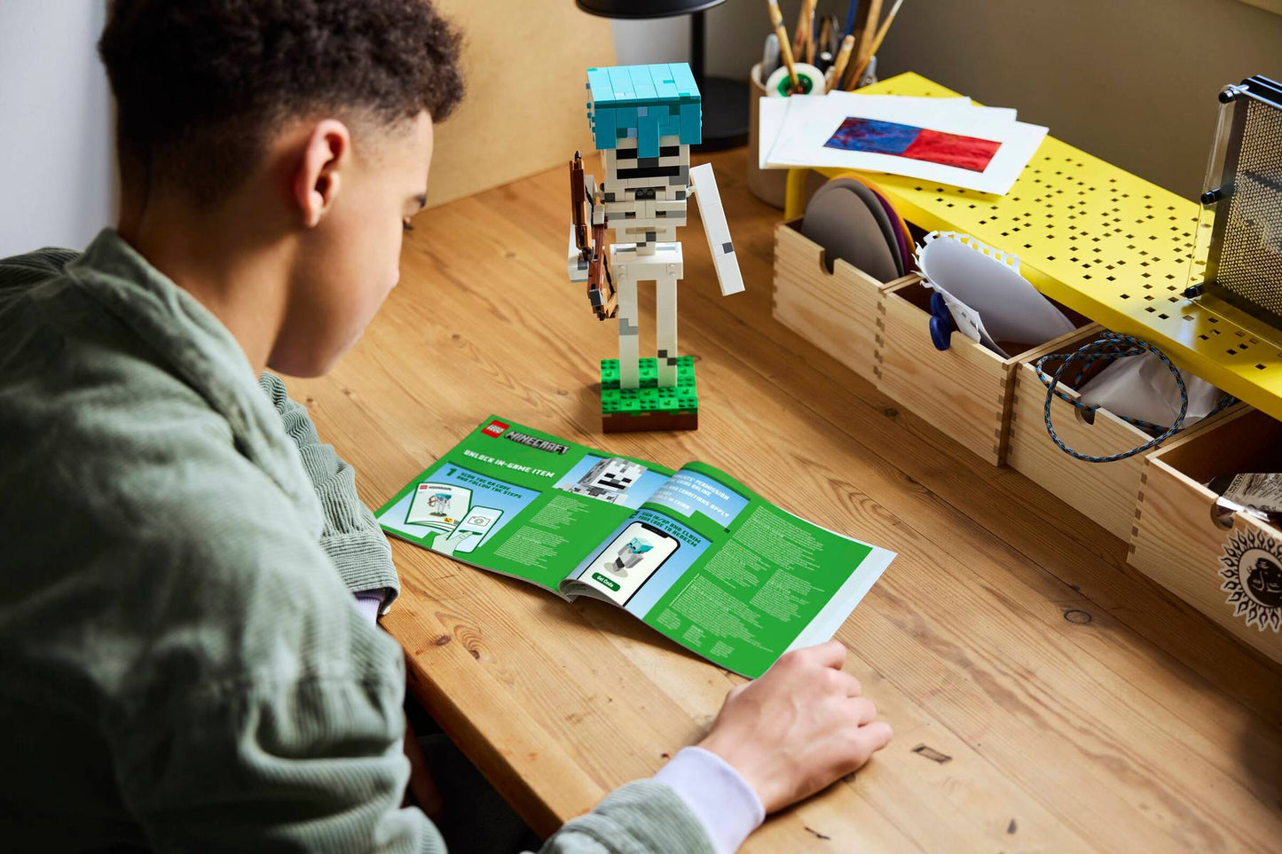 DISPONIBILE DA GIUGNO 2026 - 21594 LEGO Minecraft - Lo Scheletro
