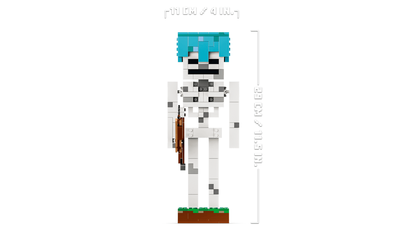 DISPONIBILE DA GIUGNO 2026 - 21594 LEGO Minecraft - Lo Scheletro