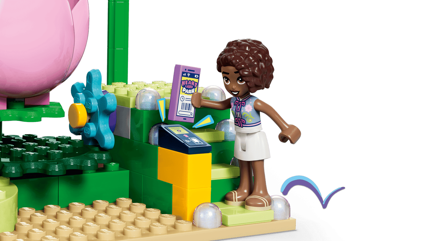 DISPONIBILE DA GIUGNO 2026 - 42702 LEGO - Friends - Giostra delle tazze da tè floreali