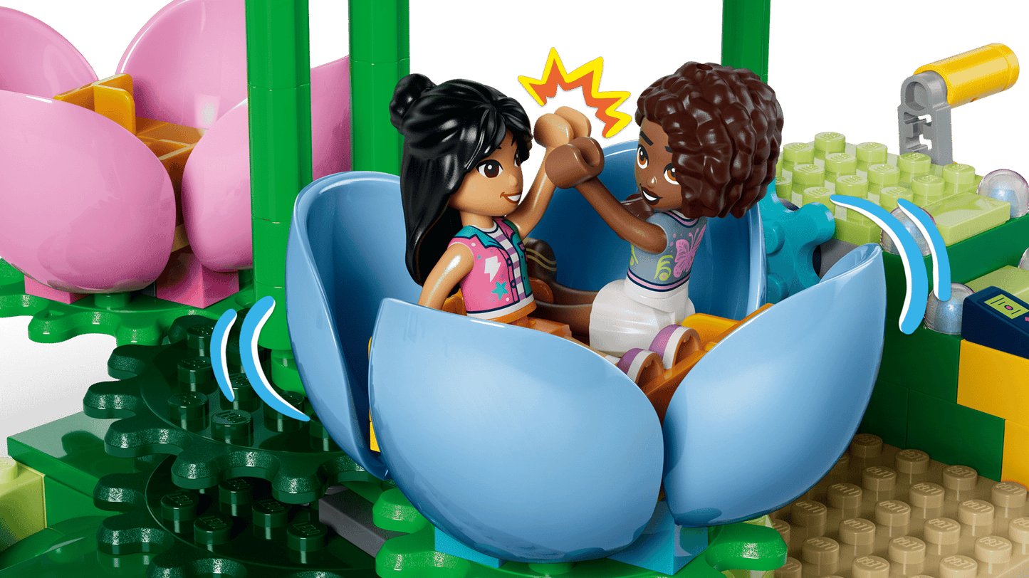 DISPONIBILE DA GIUGNO 2026 - 42702 LEGO - Friends - Giostra delle tazze da tè floreali