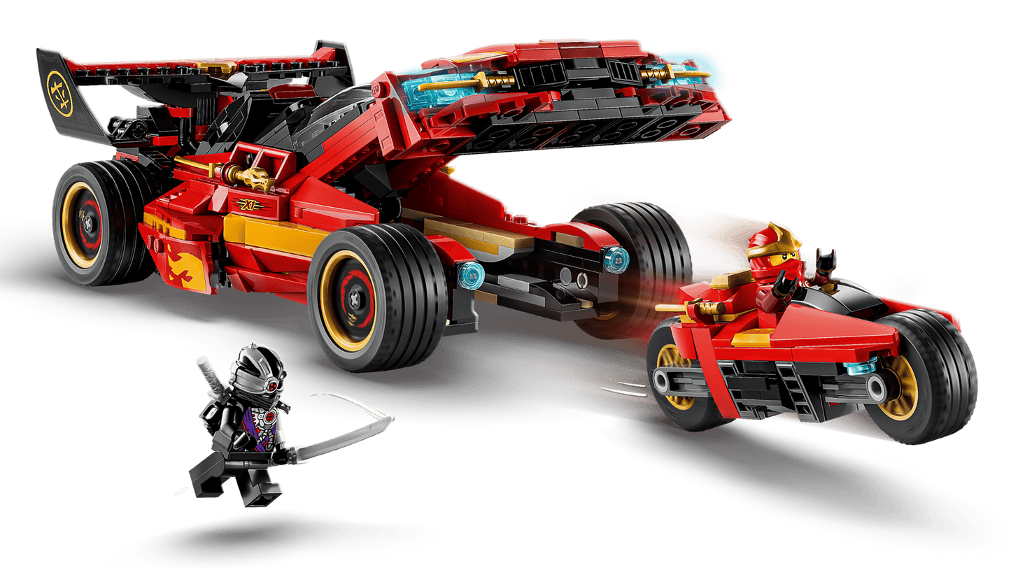 DISPONIBILE DA GIUGNO 2026 - 71867 LEGO Ninjago - Super-bolide Ninja X-1 - 15° Anniversario