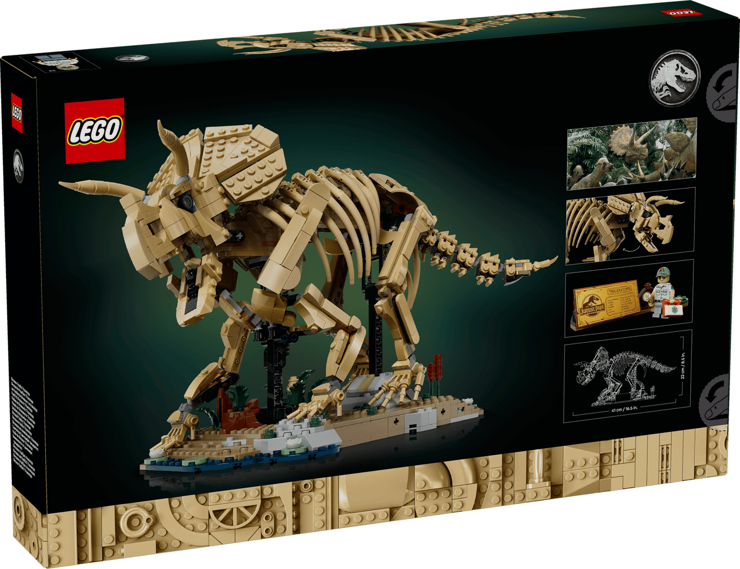 77985 LEGO Jurassic World - Fossili di dinosauro: Triceratopo