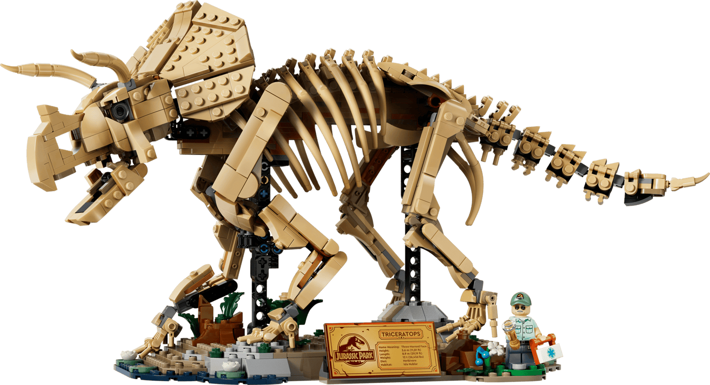 77985 LEGO Jurassic World - Fossili di dinosauro: Triceratopo