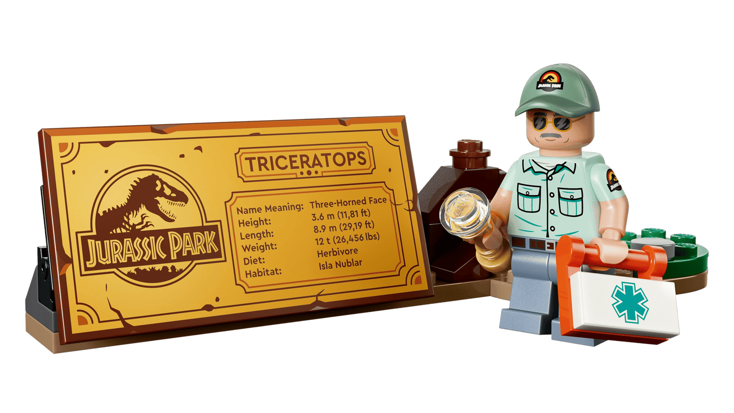 77985 LEGO Jurassic World - Fossili di dinosauro: Triceratopo