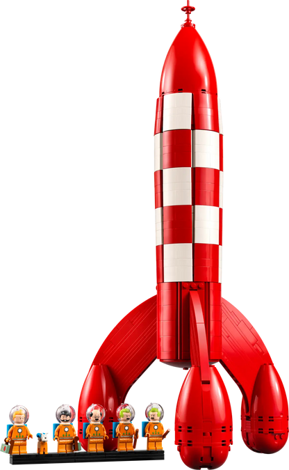 DISPONIBILE DA GIUGNO 2026 - 21367 LEGO IDEAS - Razzo lunare di Tintin®