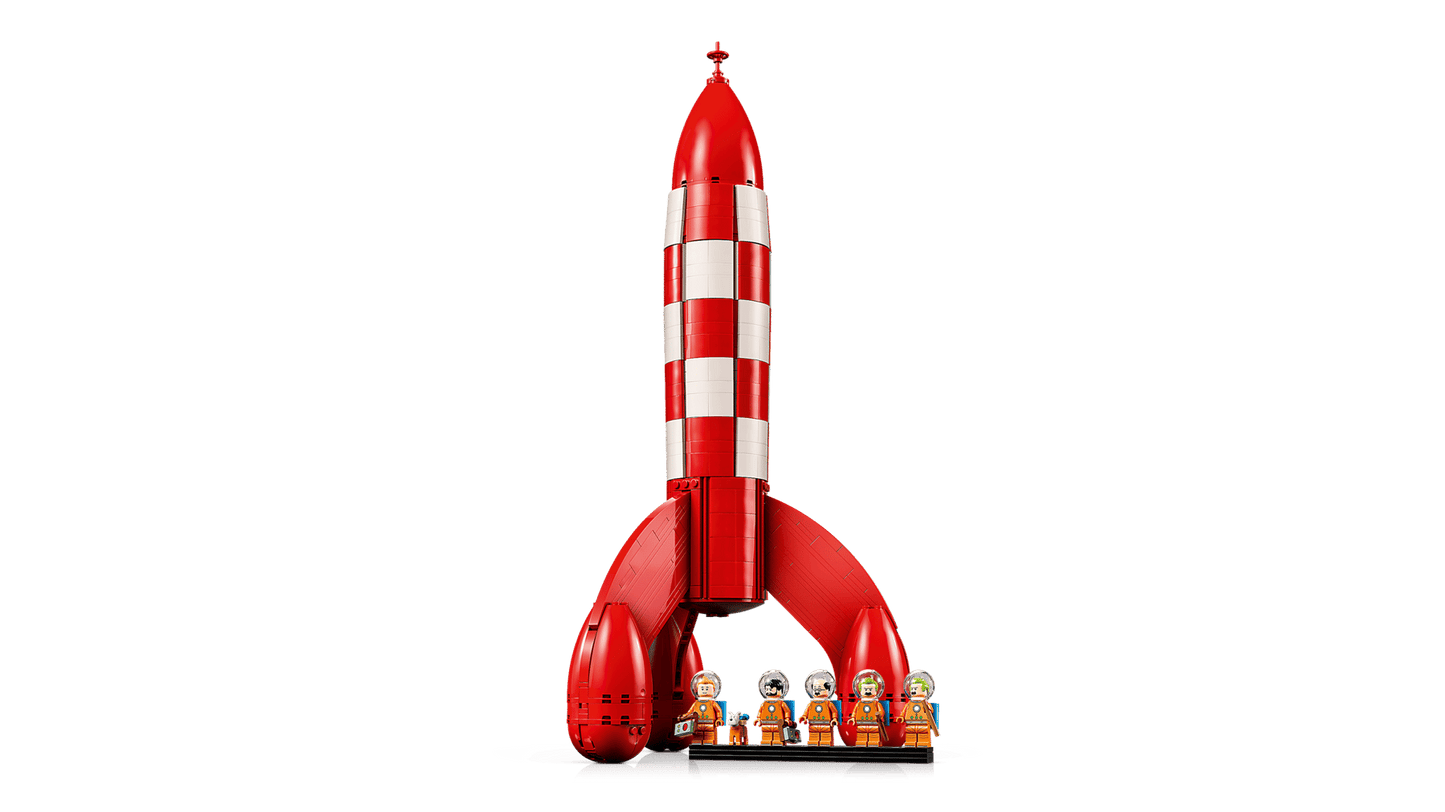 DISPONIBILE DA GIUGNO 2026 - 21367 LEGO IDEAS - Razzo lunare di Tintin®