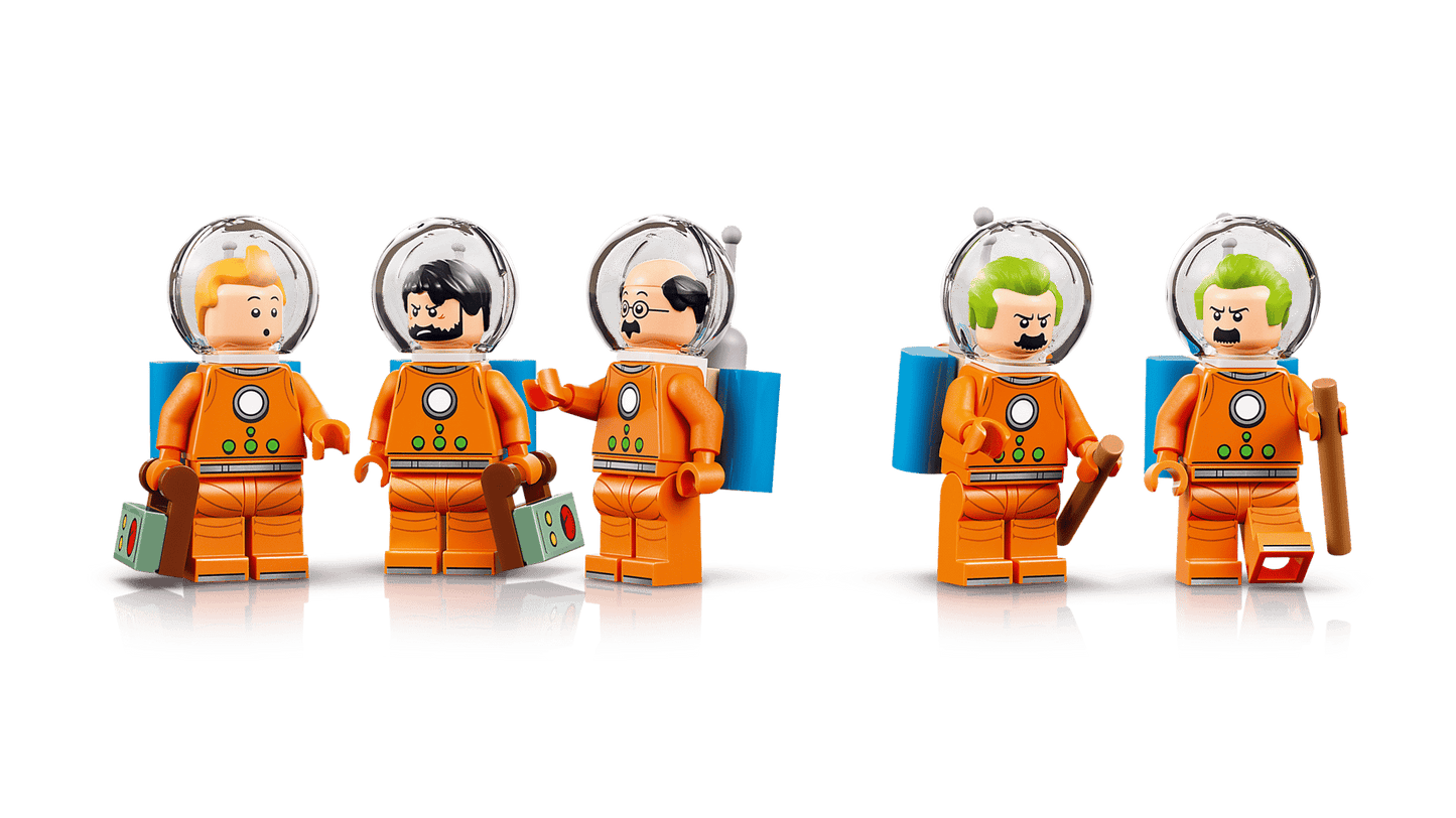 DISPONIBILE DA GIUGNO 2026 - 21367 LEGO IDEAS - Razzo lunare di Tintin®