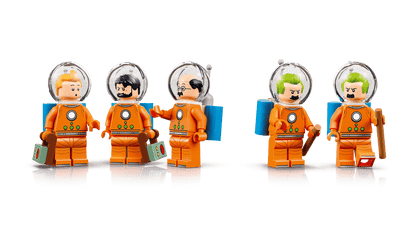 DISPONIBILE DA GIUGNO 2026 - 21367 LEGO IDEAS - Razzo lunare di Tintin®