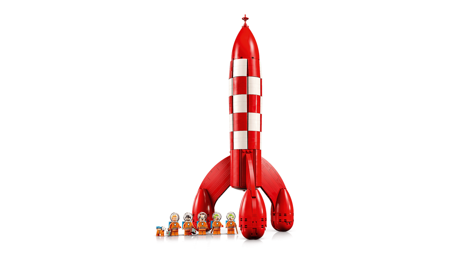 DISPONIBILE DA GIUGNO 2026 - 21367 LEGO IDEAS - Razzo lunare di Tintin®