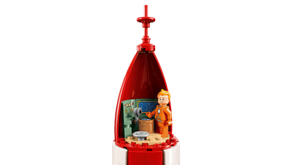 DISPONIBILE DA GIUGNO 2026 - 21367 LEGO IDEAS - Razzo lunare di Tintin®