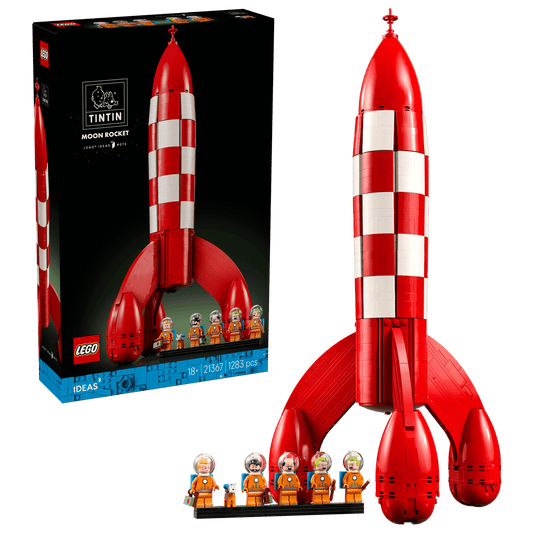 21367 LEGO IDEAS - Razzo lunare di Tintin®