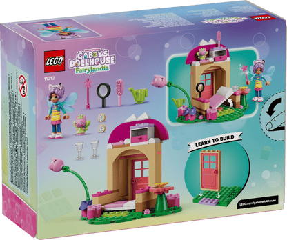 DISPONIBILE DA AGOSTO 2026 - 11212 LEGO Gabby Dollhouse - La casa in giardino di Gattina Fatina