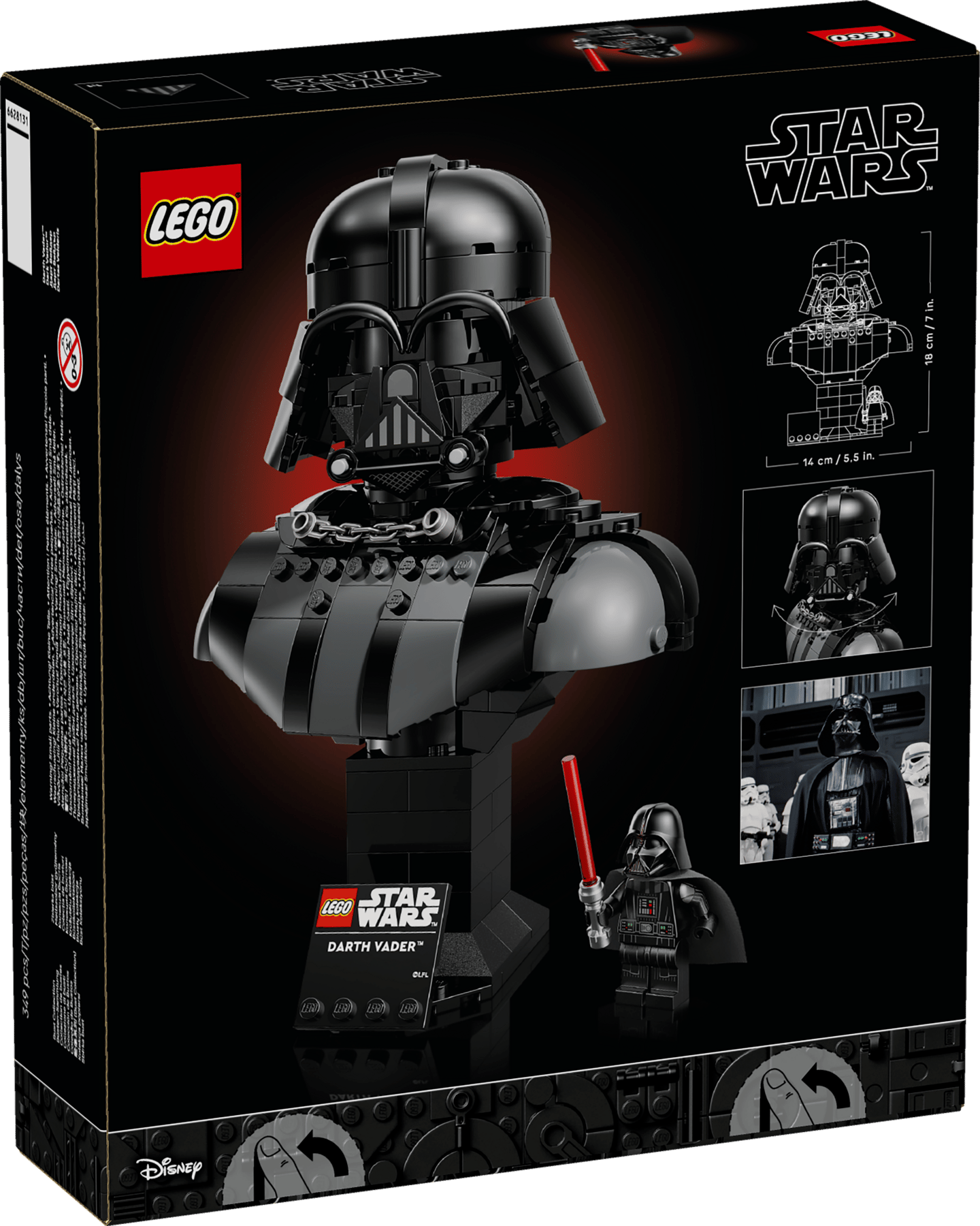 75439 LEGO Star Wars - Busto di Darth Vader™