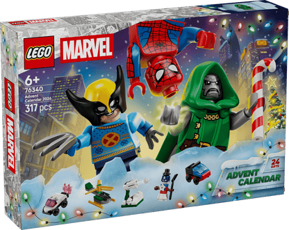 DISPONIBILE DA SETTEMBRE 2026 - 76340 LEGO Super Heroes - Calendario dell'Avvento MARVEL 2026