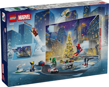 DISPONIBILE DA SETTEMBRE 2026 - 76340 LEGO Super Heroes - Calendario dell'Avvento MARVEL 2026