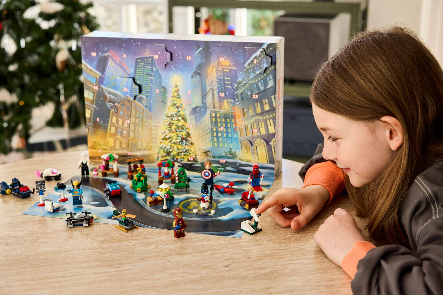 DISPONIBILE DA SETTEMBRE 2026 - 76340 LEGO Super Heroes - Calendario dell'Avvento MARVEL 2026