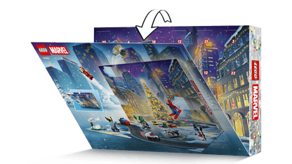 DISPONIBILE DA SETTEMBRE 2026 - 76340 LEGO Super Heroes - Calendario dell'Avvento MARVEL 2026