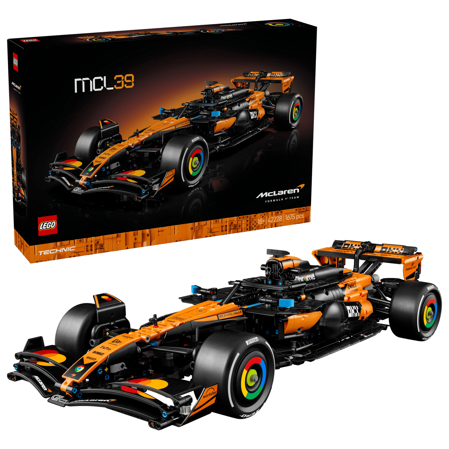 DISPONIBILE DA MAGGIO 2026 - 42228 LEGO Technic - Auto McLaren MCL39 F1®