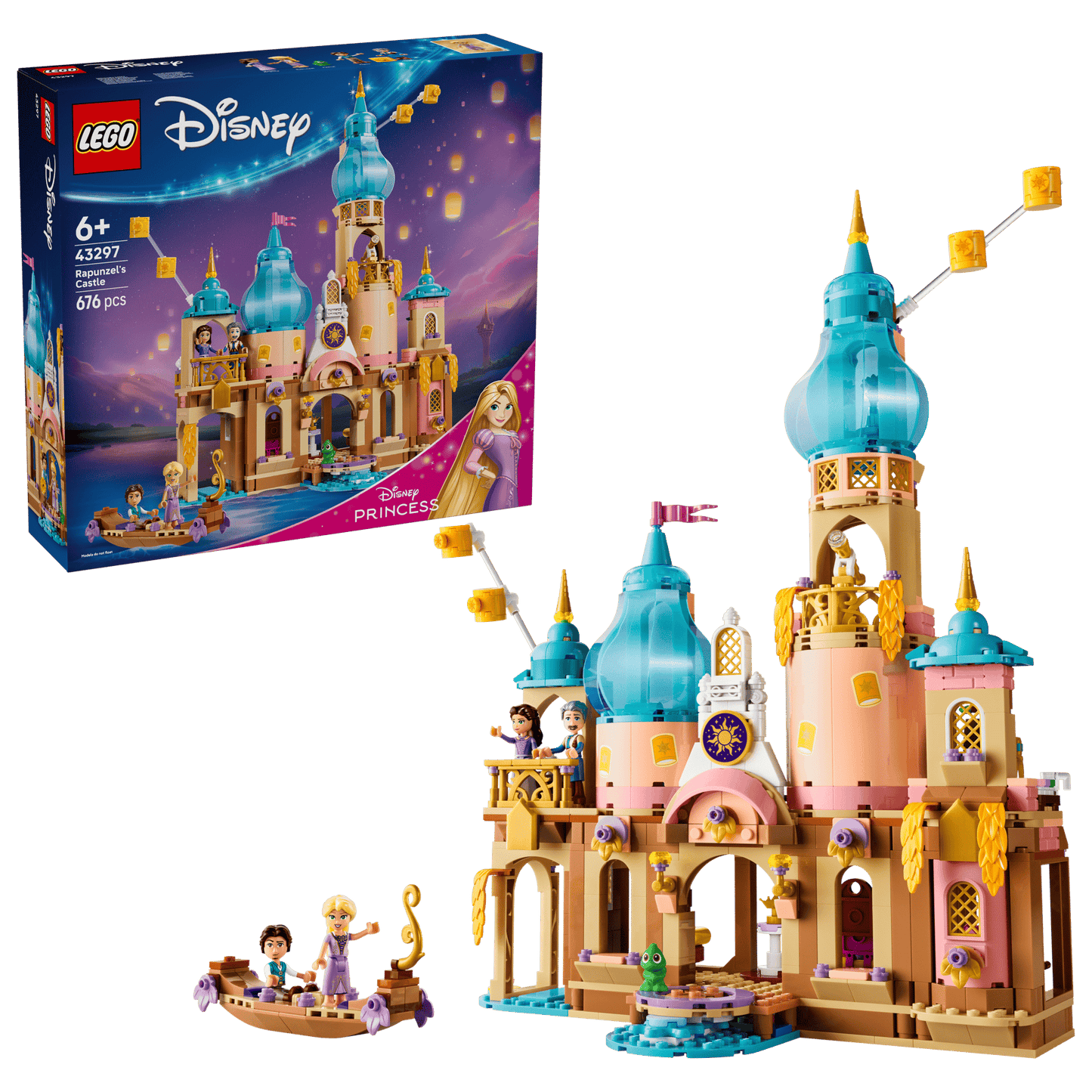 DISPONIBILE DA GIUGNO 2026 - 43297 LEGO Disney - Il castello di Rapunzel