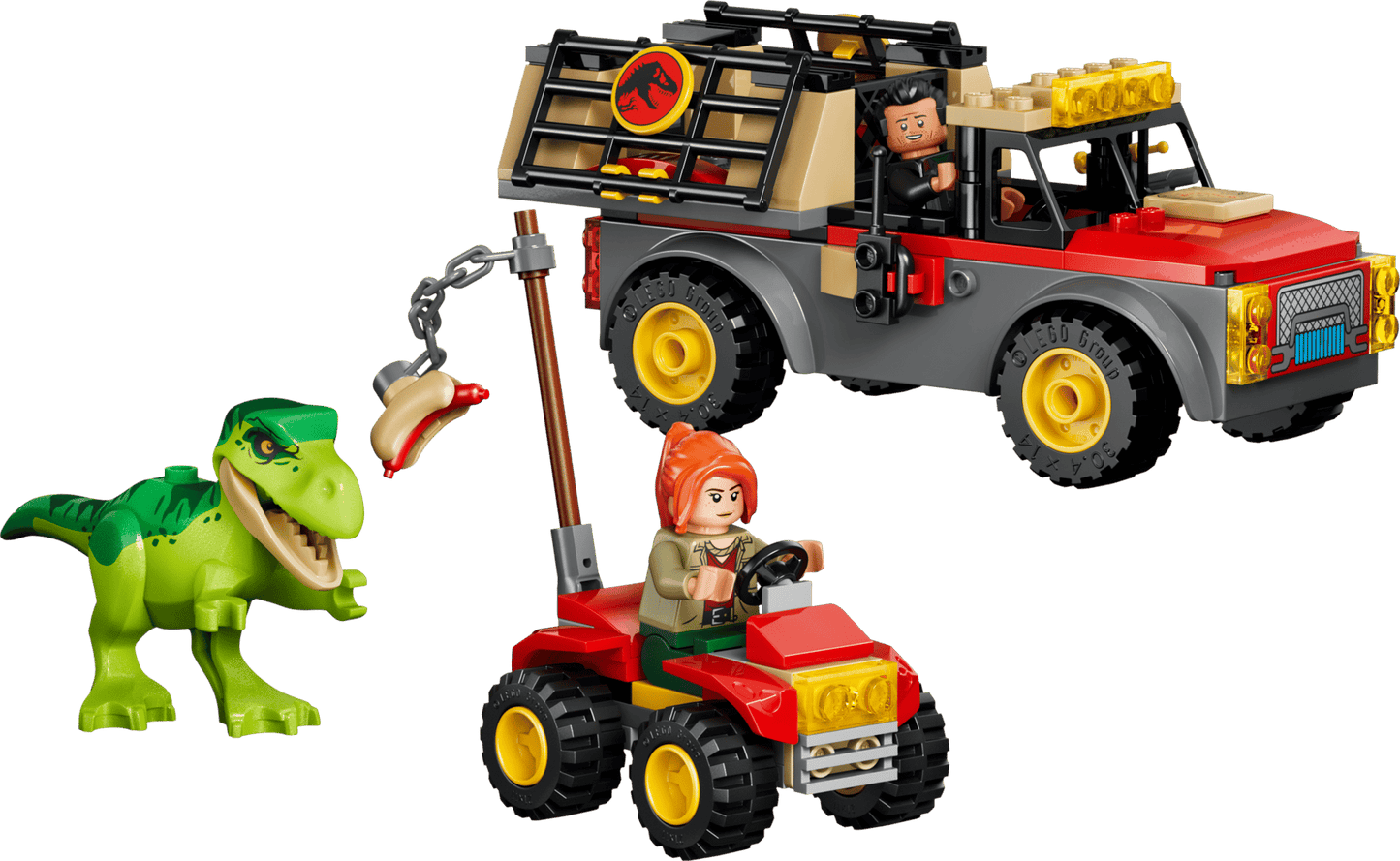 DISPONIBILE DA AGOSTO 2026 - 77978 LEGO Jurassic World - Camion da trasporto per il giovane T. rex