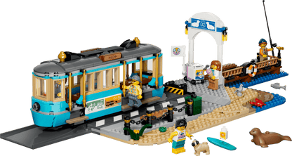 DISPONIBILE DA GIUGNO 2026 - 60506 LEGO City - Tram classico della spiaggia