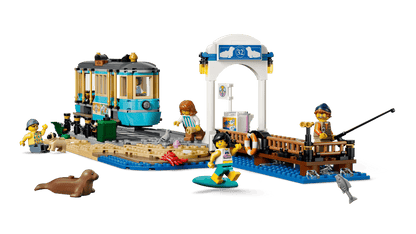 DISPONIBILE DA GIUGNO 2026 - 60506 LEGO City - Tram classico della spiaggia
