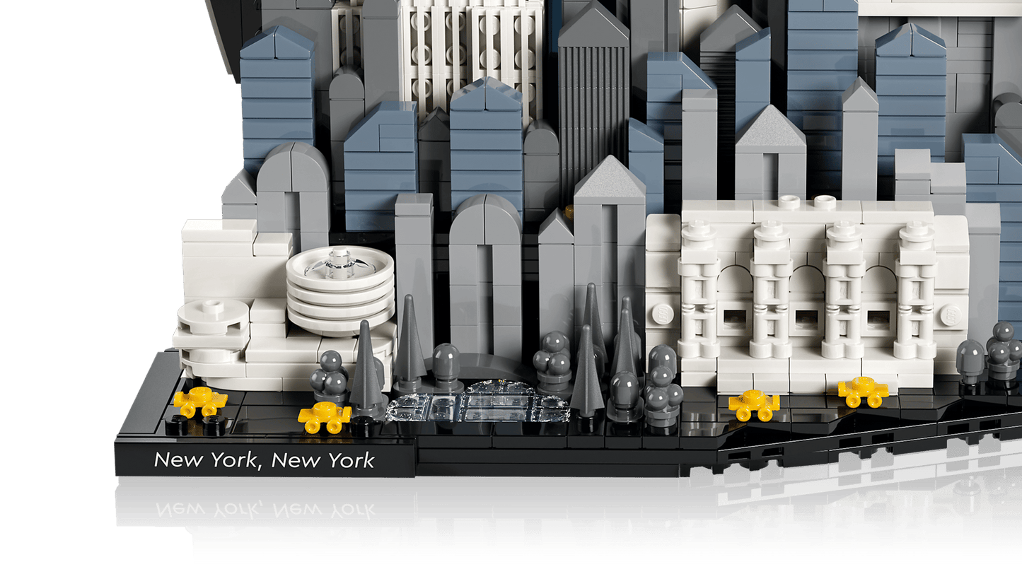 DISPONIBILE DA GIUGNO 2026 - 21066 LEGO Architecture - New York City – La Grande Mela