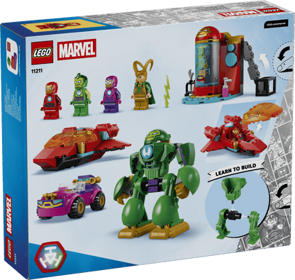 DISPOINIBILE DA GIUGNO 2026 - 11211 LEGO Marvel - Loki vs. Team Iron Man