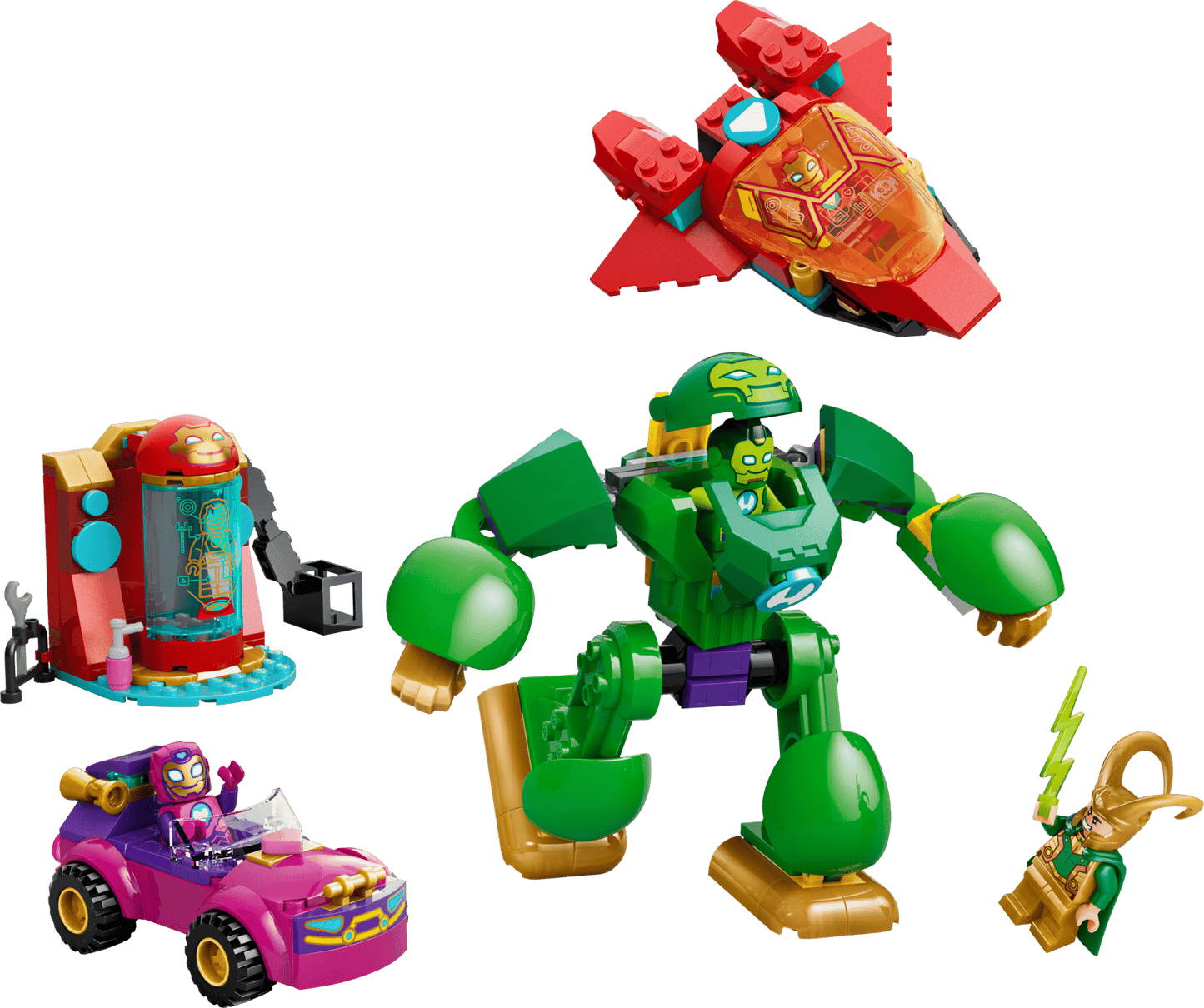 DISPOINIBILE DA GIUGNO 2026 - 11211 LEGO Marvel - Loki vs. Team Iron Man