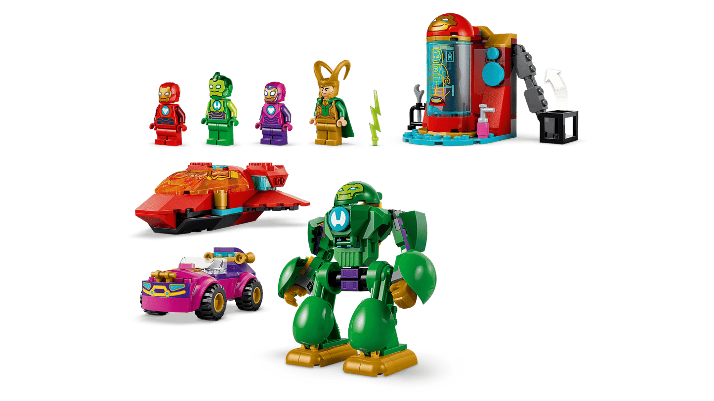 DISPOINIBILE DA GIUGNO 2026 - 11211 LEGO Marvel - Loki vs. Team Iron Man