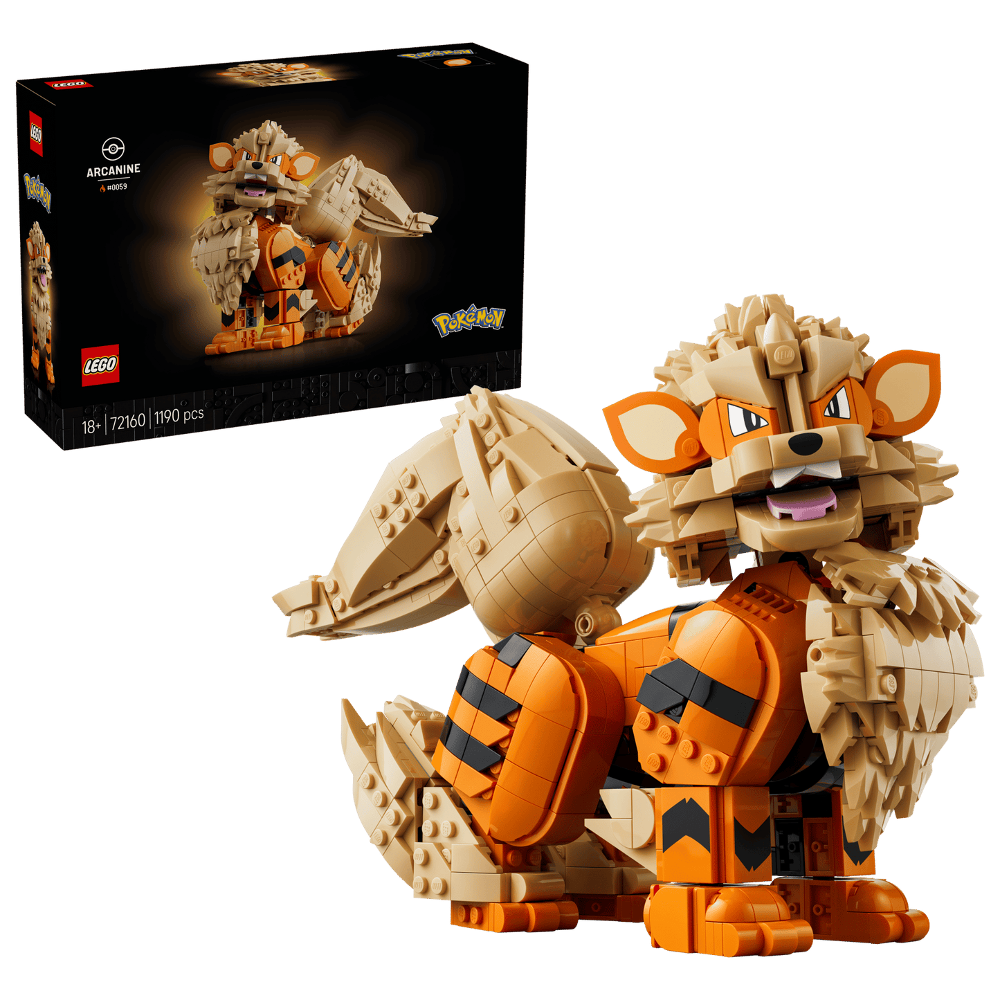 DISPONIBILE DA AGOSTO 2026 - 72160 LEGO POKEMON - Arcanine