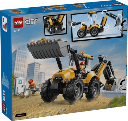 DISPONIBILE DA GIUGNO 2026 - 60480 LEGO City - Scavatrice da cantiere gialla