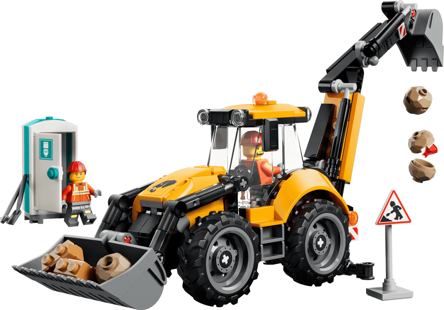 DISPONIBILE DA GIUGNO 2026 - 60480 LEGO City - Scavatrice da cantiere gialla