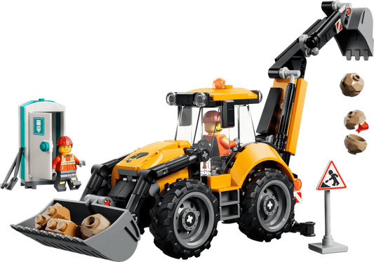 DISPONIBILE DA GIUGNO 2026 - 60480 LEGO City - Scavatrice da cantiere gialla