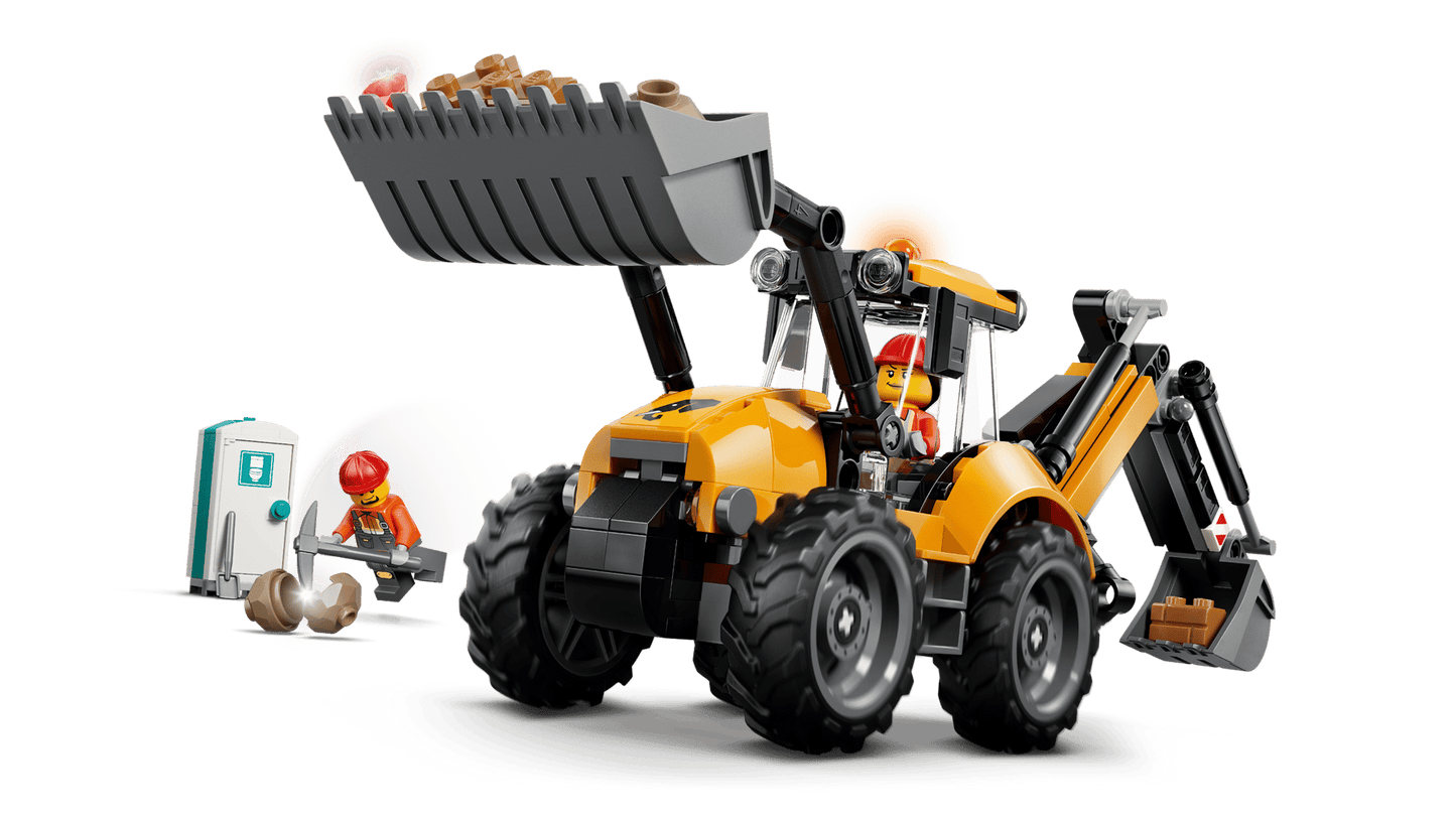 DISPONIBILE DA GIUGNO 2026 - 60480 LEGO City - Scavatrice da cantiere gialla