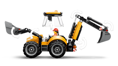 DISPONIBILE DA GIUGNO 2026 - 60480 LEGO City - Scavatrice da cantiere gialla