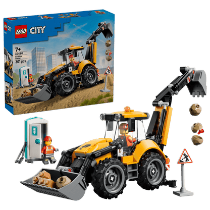 DISPONIBILE DA GIUGNO 2026 - 60480 LEGO City - Scavatrice da cantiere gialla