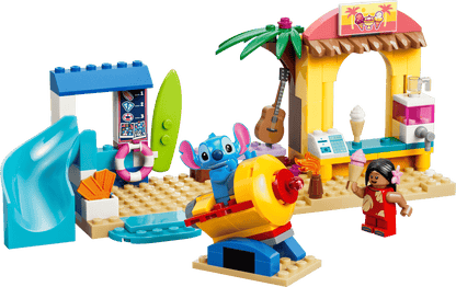 DISPONIBILE DA GIUGNO 2026 - 43280 LEGO Disney - Divertimento in spiaggia con Lilo e Stitch