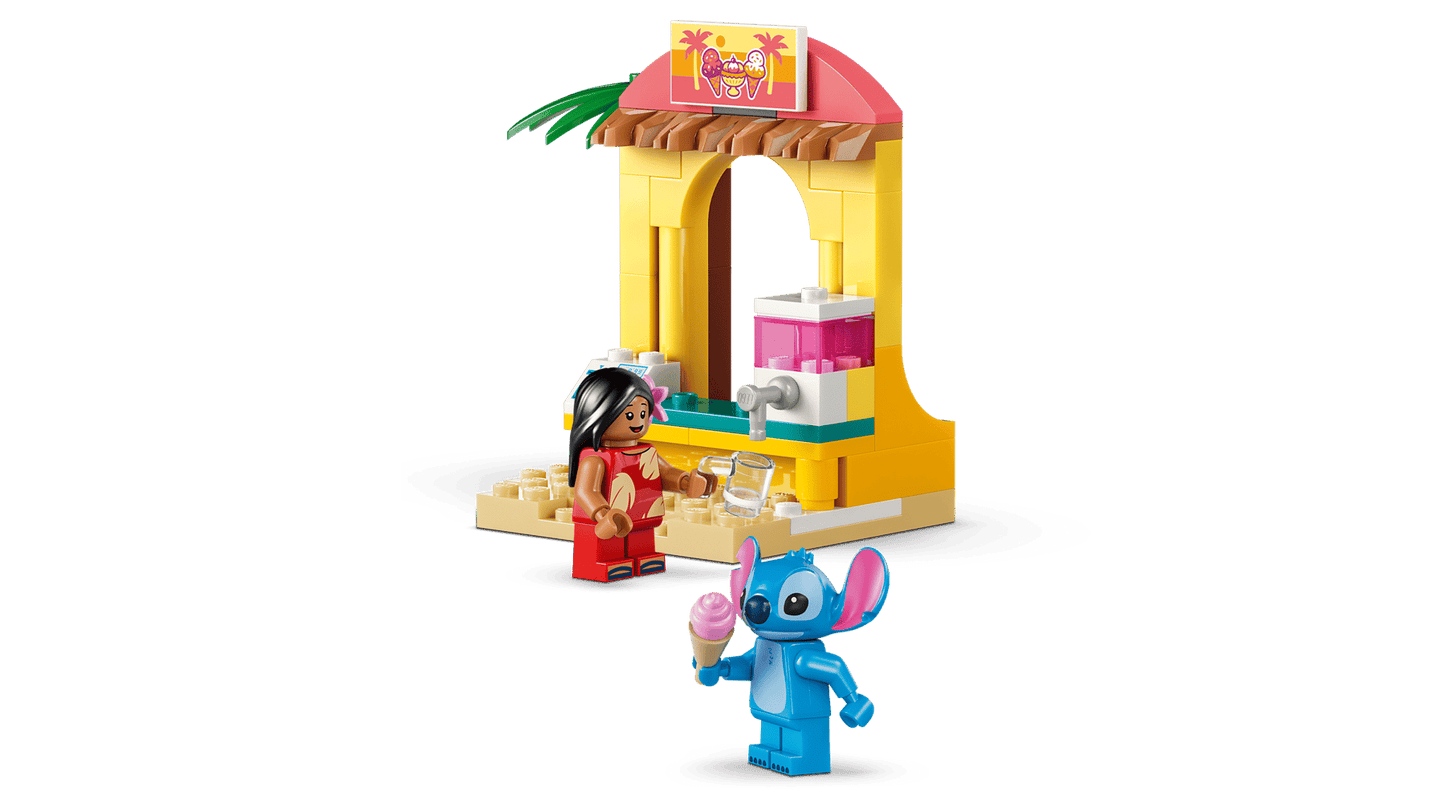 DISPONIBILE DA GIUGNO 2026 - 43280 LEGO Disney - Divertimento in spiaggia con Lilo e Stitch