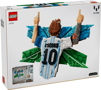 DISPONIBILE DA GIUGNO 2026 - 43018 LEGO Editions - Lionel Messi – Celebrazione