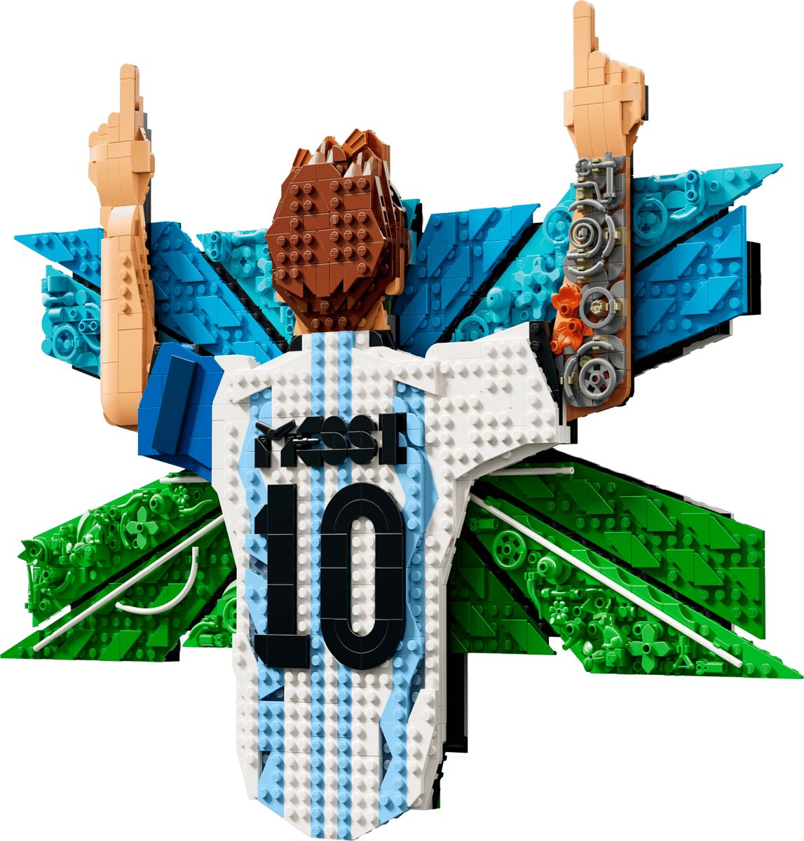 DISPONIBILE DA GIUGNO 2026 - 43018 LEGO Editions - Lionel Messi – Celebrazione