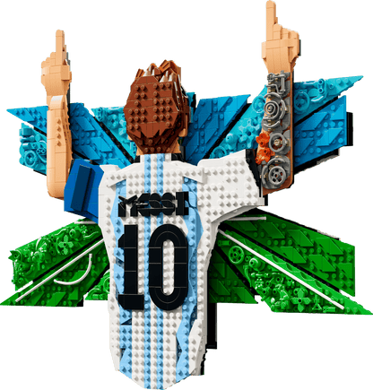 DISPONIBILE DA GIUGNO 2026 - 43018 LEGO Editions - Lionel Messi – Celebrazione