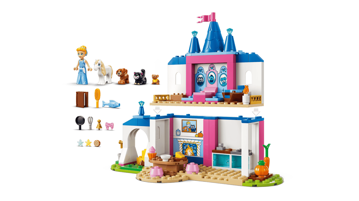 DISPONIBILE DA GIUGNO 2026 - 43283 LEGO Disney - Castello degli amici animali di Cenerentola